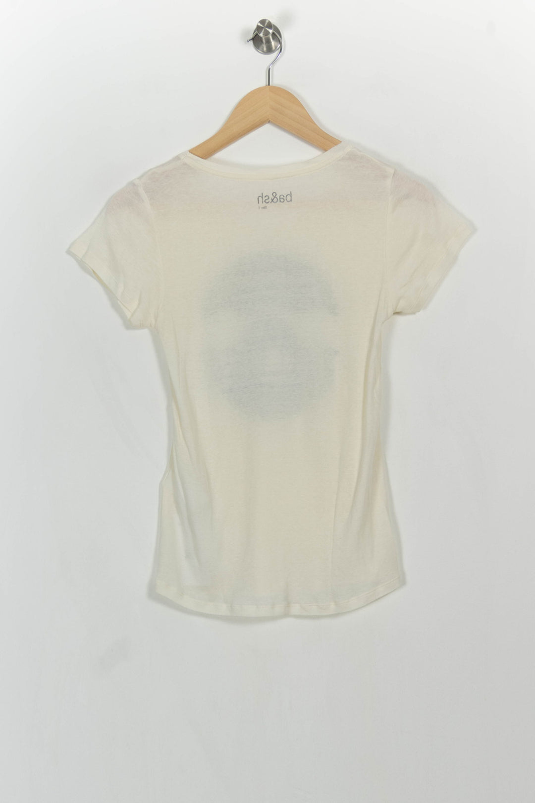 Tee-shirt beige - Taille S/36 de la marque ba&sh | PARAD107285 - Vendu par Paradigme - Image 4