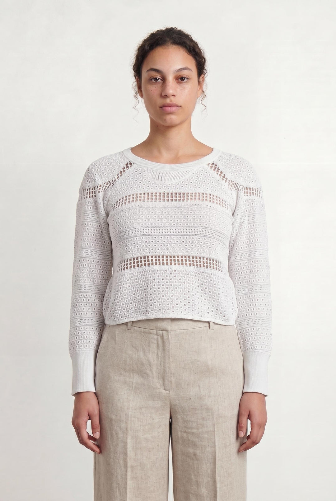 Pull Blanc - Taille L/40 de la marque Isabel Marant | PARAD107291 - Vendu par Paradigme - Image 1
