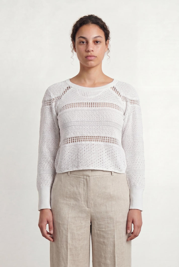 Pull Blanc - Taille L/40 de la marque Isabel Marant | PARAD107291 - Vendu par Paradigme - Image 1