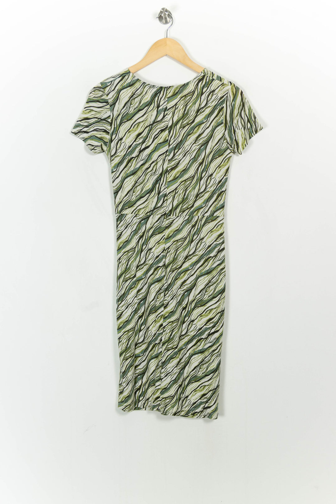 Robe Midi Verte - Taille S/36 de la marque Gerard Darel | PARAD107292 - Vendu par Paradigme - Image 4