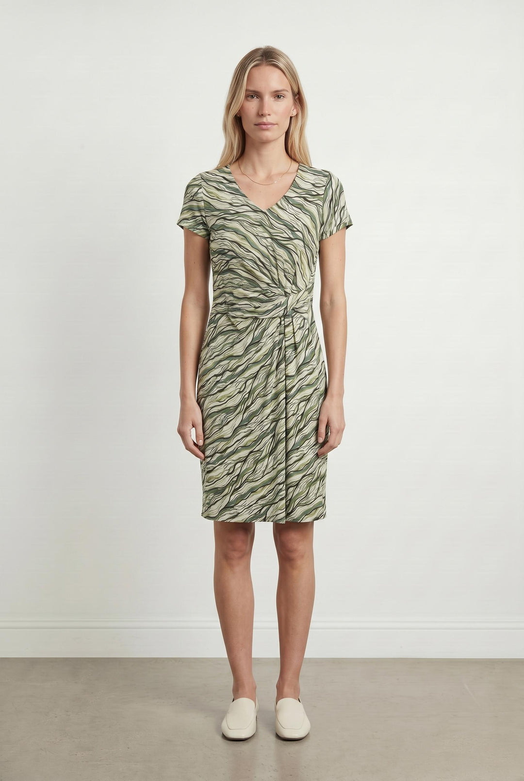 Robe Midi Verte - Taille S/36 de la marque Gerard Darel | PARAD107292 - Vendu par Paradigme - Image 1