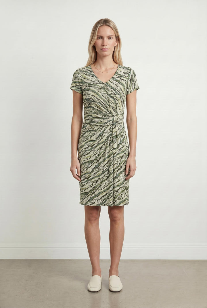 Robe Midi Verte - Taille S/36 de la marque Gerard Darel | PARAD107292 - Vendu par Paradigme - Image 1
