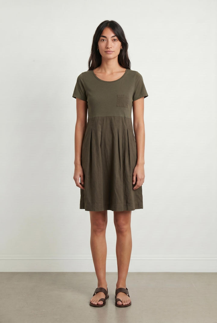 Robe Midi Verte - Taille S/36 de la marque COS | PARAD107295 - Vendu par Paradigme - Image 1