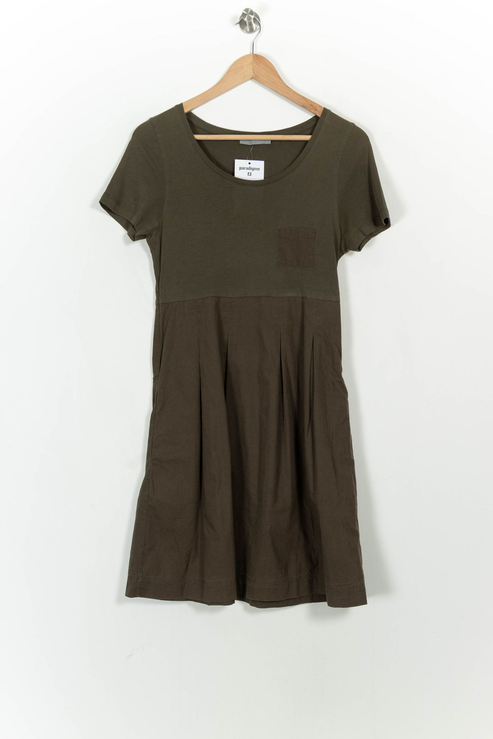 Robe Midi Verte - Taille S/36 de la marque COS | PARAD107295 - Vendu par Paradigme - Image 2