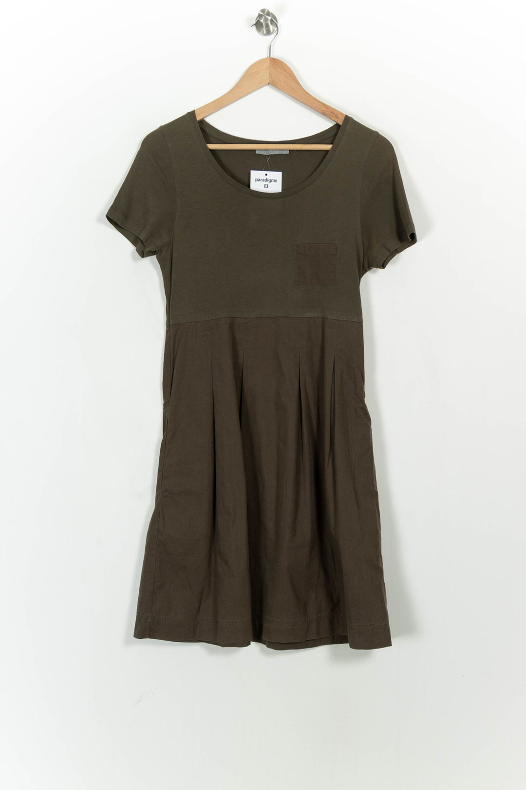 Robe Midi Verte - Taille S/36 de la marque COS | PARAD107295 - Vendu par Paradigme - Image 2