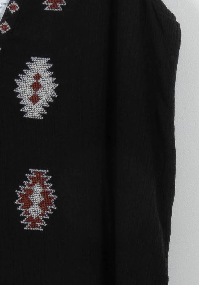 Robe Noire - Taille S/36 de la marque Sézane | PARAD107298 - Vendu par Paradigme - Image 3