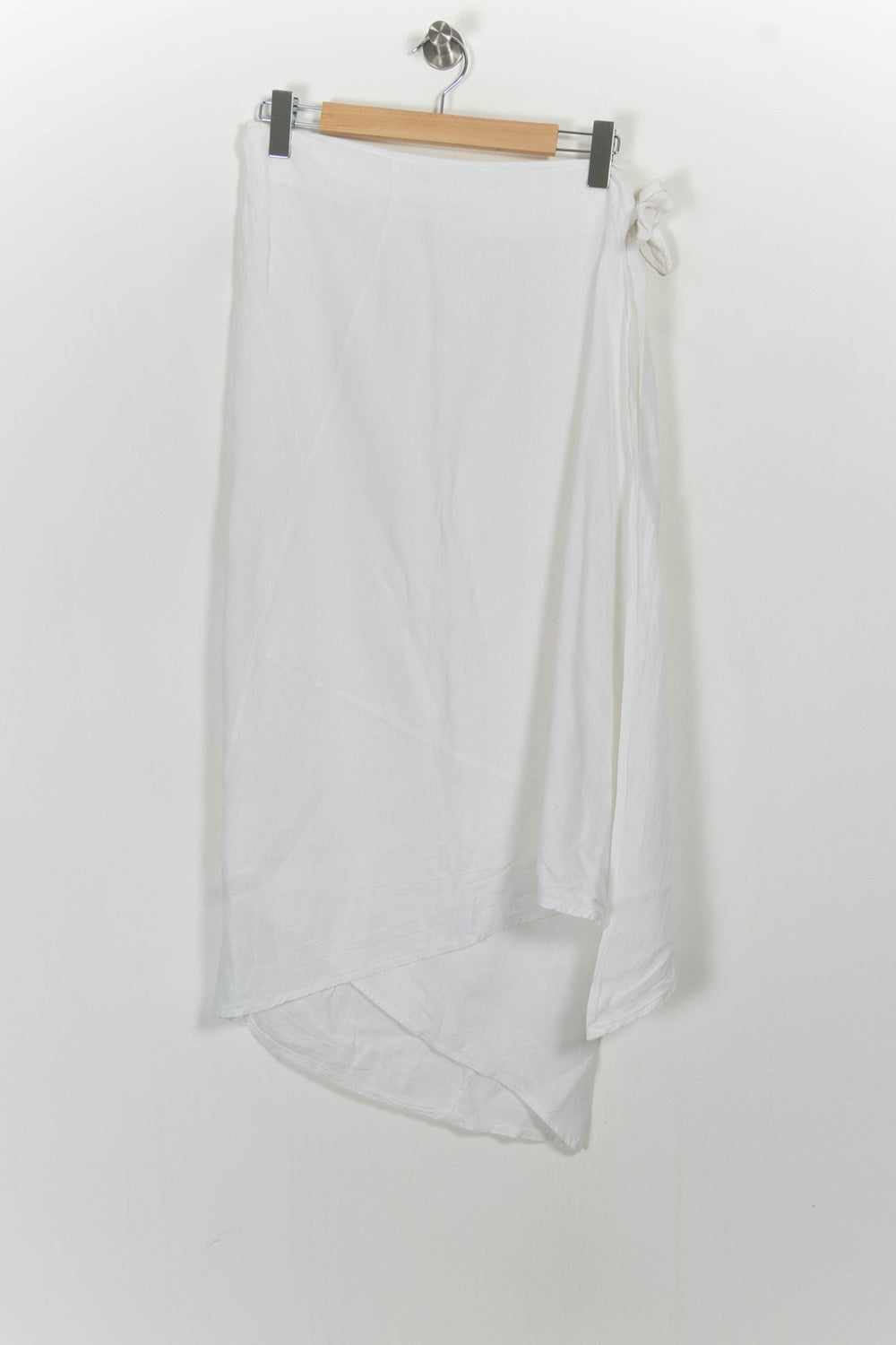 Jupe Portefeuille Blanche - Taille XXL/44 de la marque La Fée Maraboutée | PARAD107299 - Vendu par Paradigme - Image 2