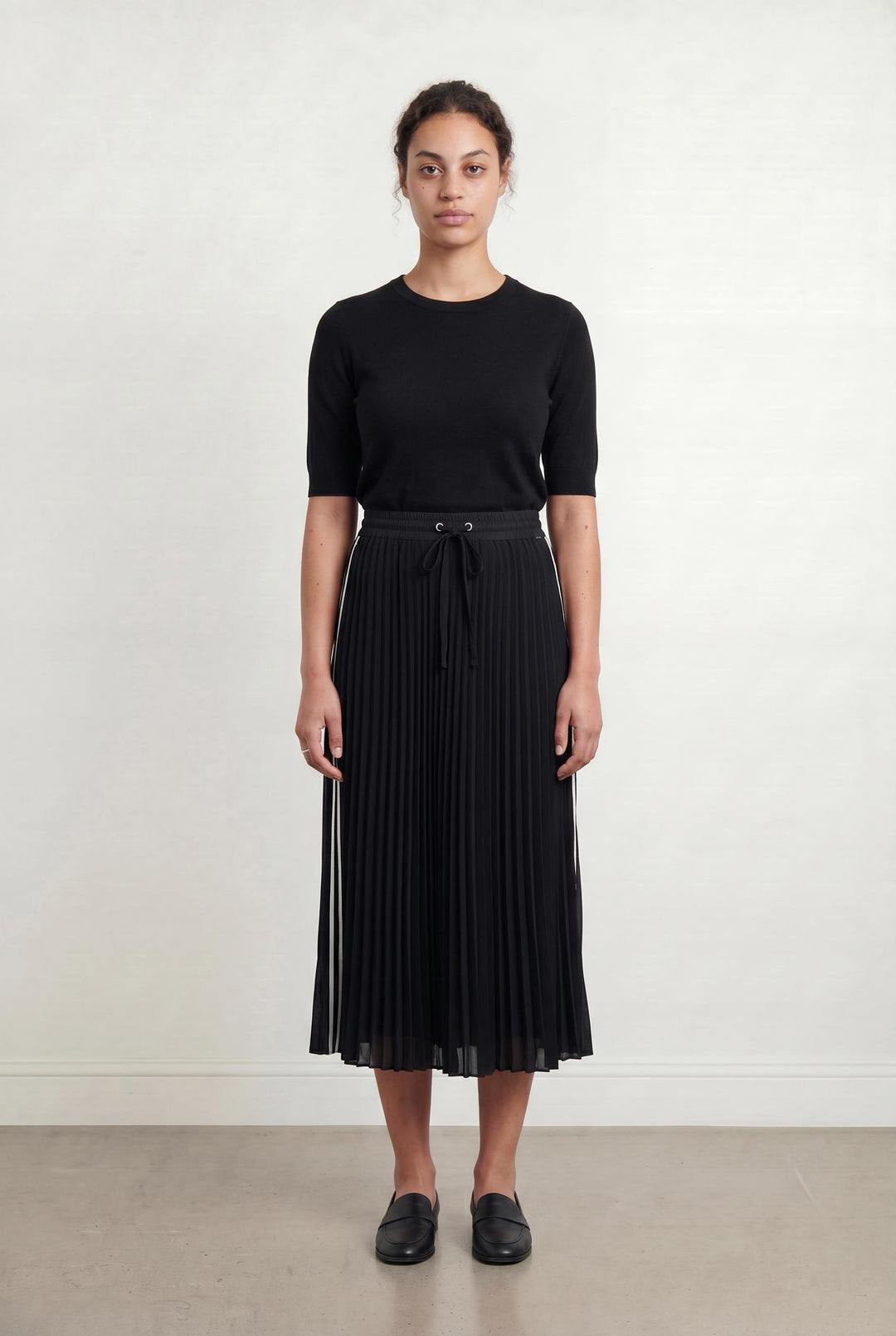 Jupe Plissée Bleue - Taille L/40 de la marque IKKS | PARAD107302 - Vendu par Paradigme - Image 1