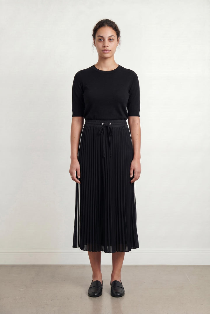 Jupe Plissée Bleue - Taille L/40 de la marque IKKS | PARAD107302 - Vendu par Paradigme - Image 1