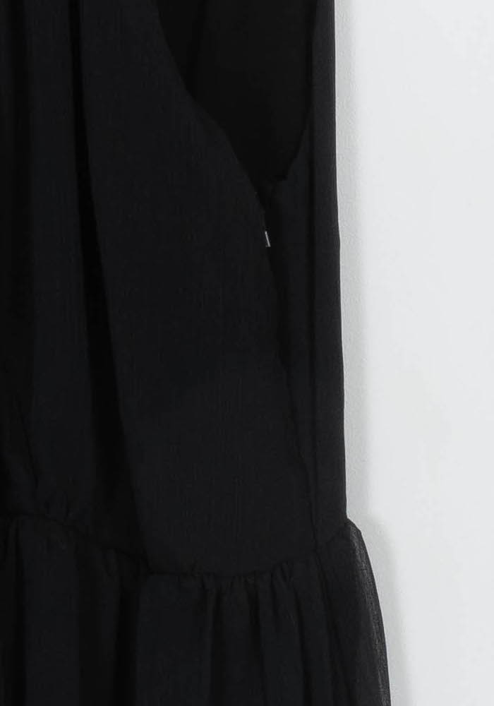 Robe Longue Noire - Taille M/38 de la marque Comptoir des Cotonniers | PARAD107303 - Vendu par Paradigme - Image 3