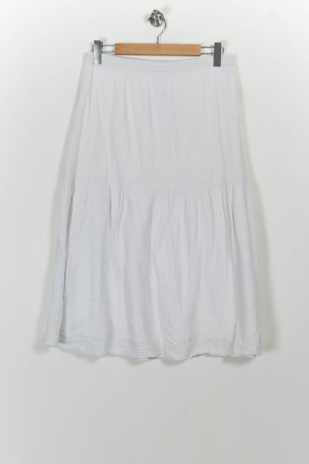 Jupe Longue Blanche - Taille L/40 de la marque Des petits hauts | PARAD107305 - Vendu par Paradigme - Image 4