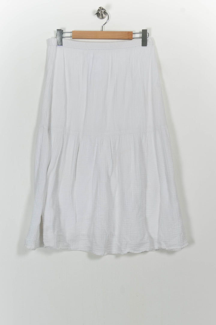 Jupe Longue Blanche - Taille L/40 de la marque Des petits hauts | PARAD107305 - Vendu par Paradigme - Image 2