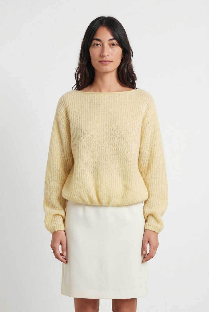 Pull Jaune - Taille S/36 de la marque Des petits hauts | PARAD107306 - Vendu par Paradigme - Image 1
