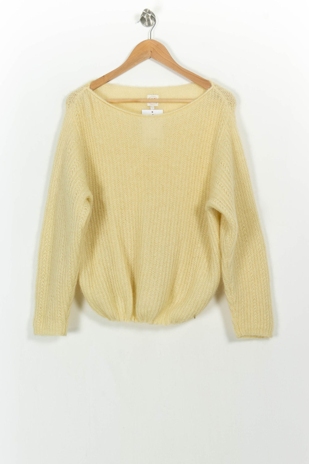 Pull Jaune - Taille S/36 de la marque Des petits hauts | PARAD107306 - Vendu par Paradigme - Image 2