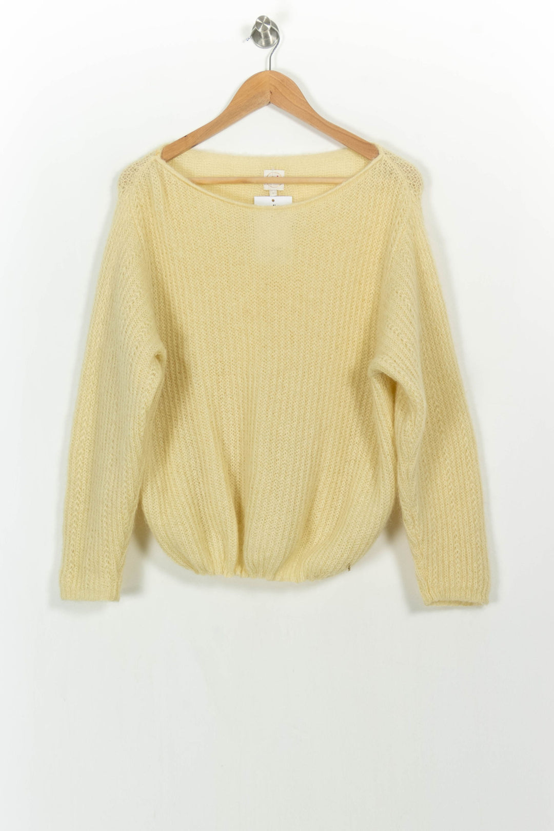 Pull Jaune - Taille S/36 de la marque Des petits hauts | PARAD107306 - Vendu par Paradigme - Image 2