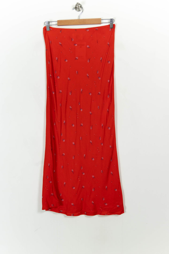 Jupe Longue Rouge - Taille L/40 de la marque Des petits hauts | PARAD107307 - Vendu par Paradigme - Image 4