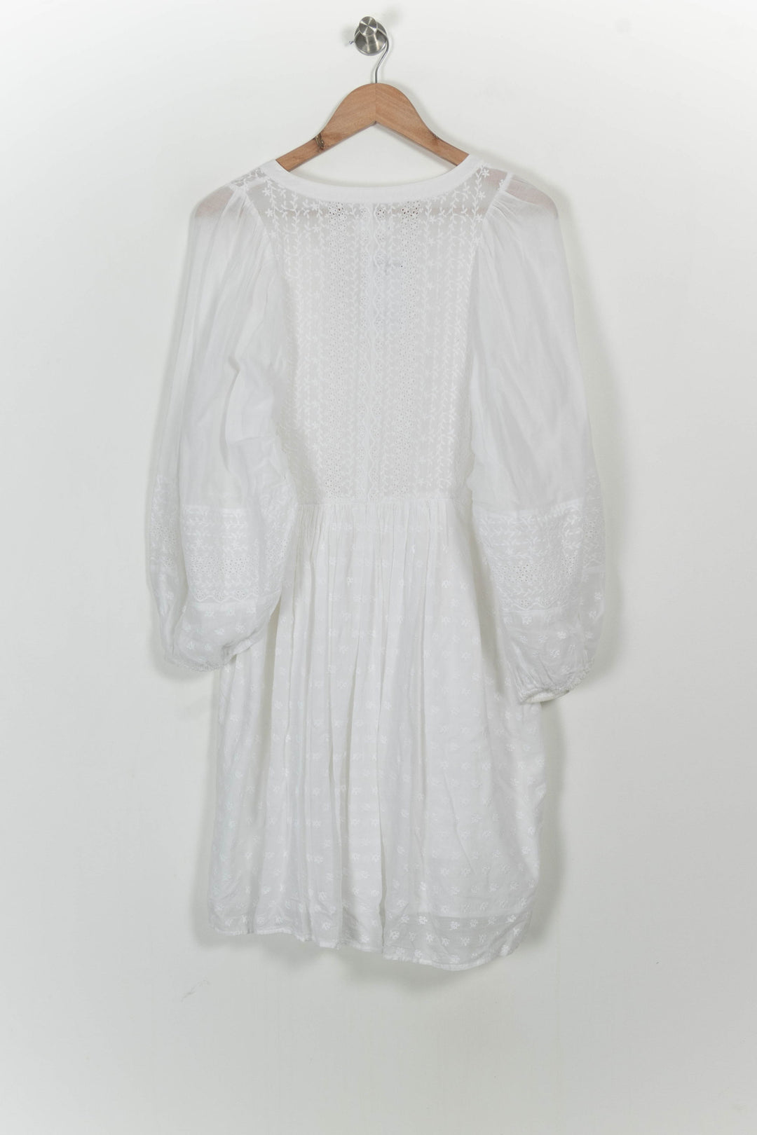 Robe Courte Blanche - Taille M/38 de la marque Des petits hauts | PARAD107308 - Vendu par Paradigme - Image 4