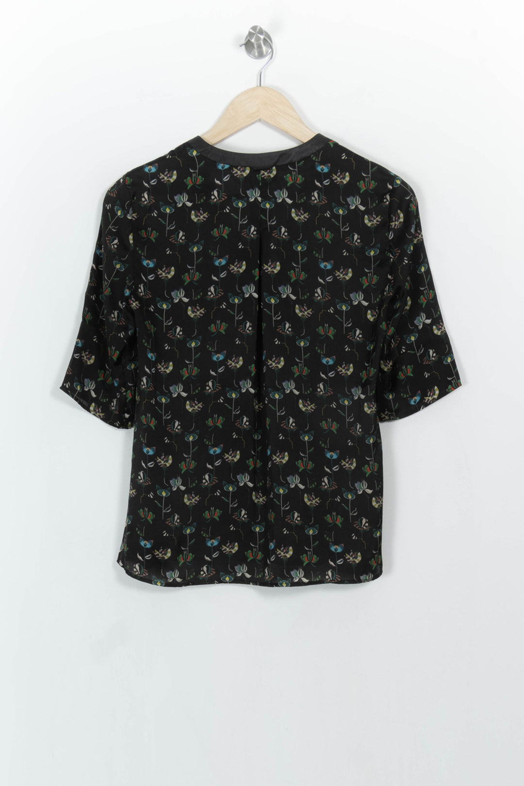 Blouse Noire à Motifs - Taille XS/34 de la marque One Step | PARAD107309 - Vendu par Paradigme - Image 4