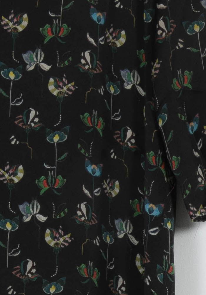 Blouse Noire à Motifs - Taille XS/34 de la marque One Step | PARAD107309 - Vendu par Paradigme - Image 3