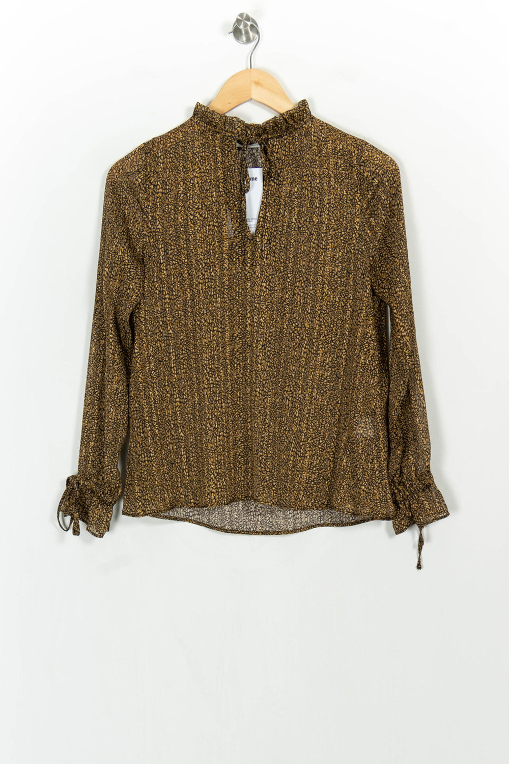 Blouse Or - Taille XS/34 de la marque Sud express | PARAD107319 - Vendu par Paradigme - Image 2