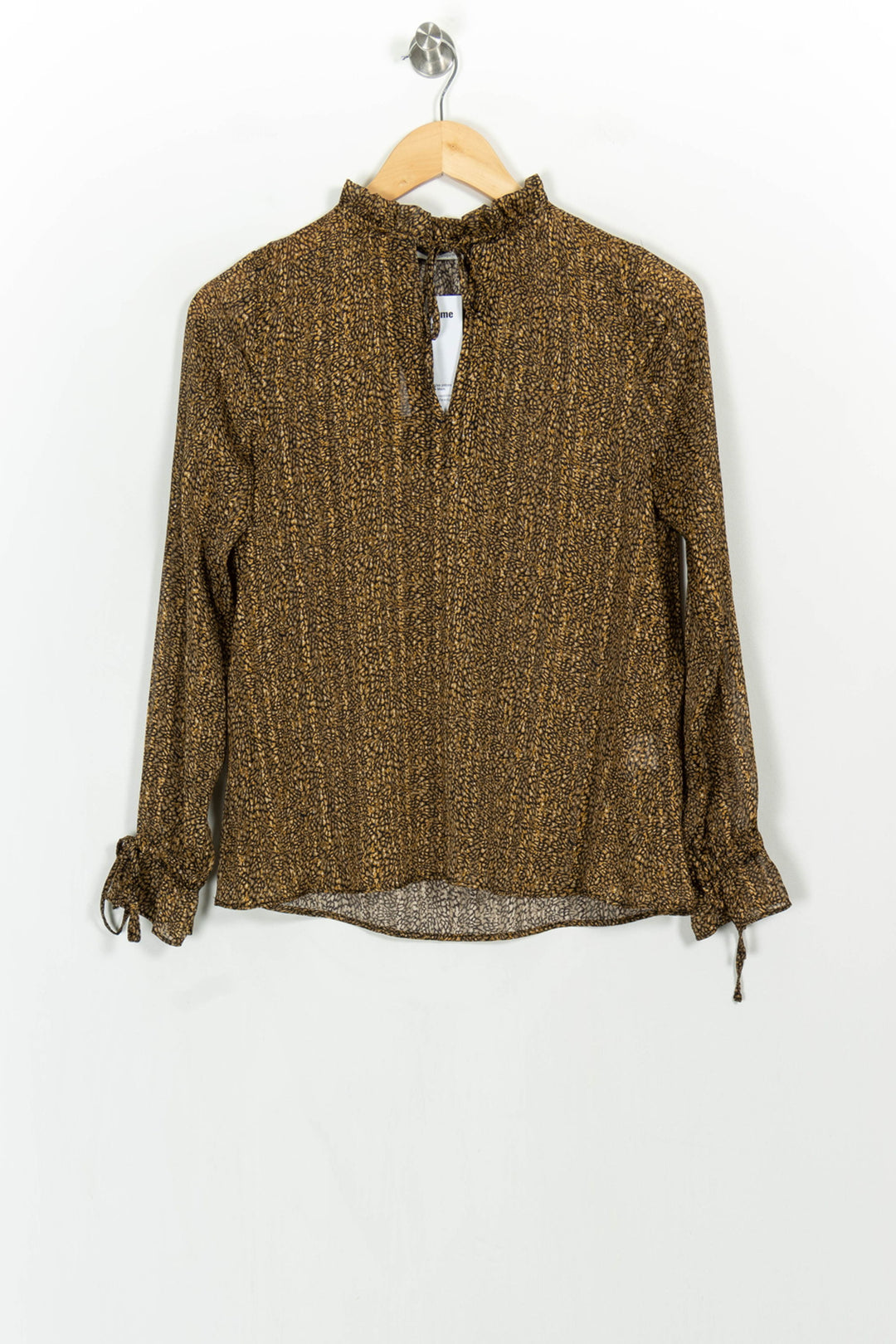Blouse Or - Taille XS/34 de la marque Sud express | PARAD107319 - Vendu par Paradigme - Image 2