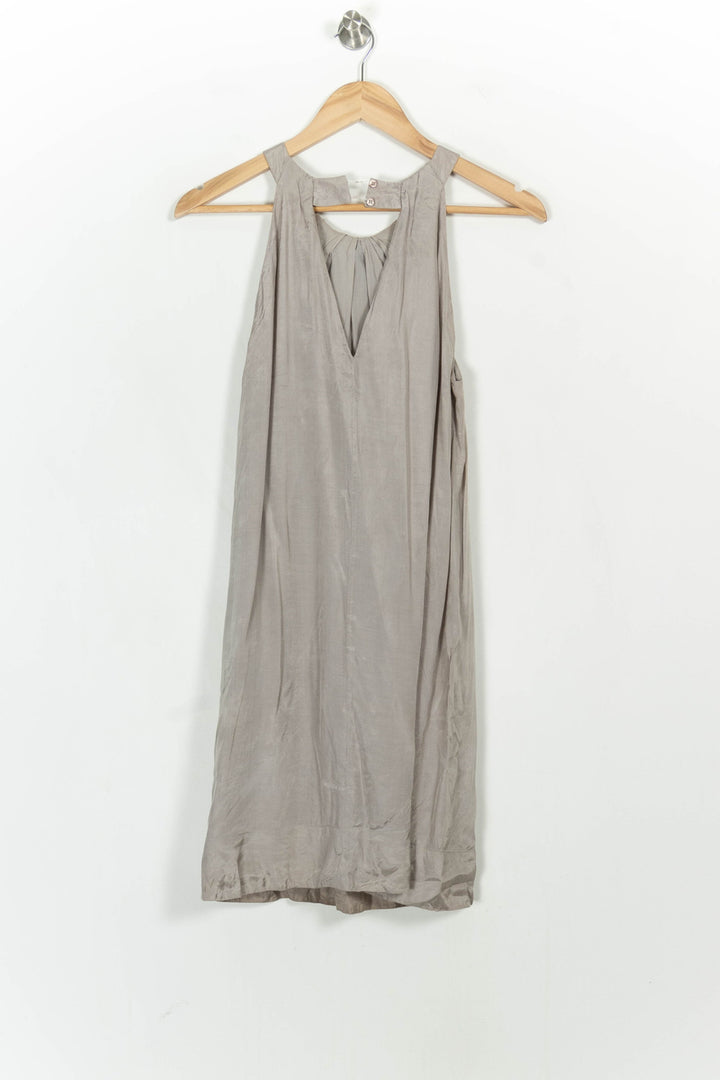 Robe Midi Grise - Taille S/36 de la marque Kookai | PARAD107324 - Vendu par Paradigme - Image 4