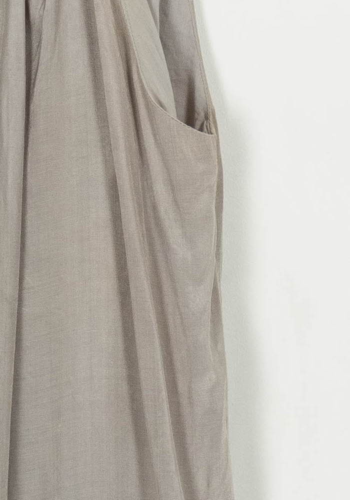 Robe Midi Grise - Taille S/36 de la marque Kookai | PARAD107324 - Vendu par Paradigme - Image 3