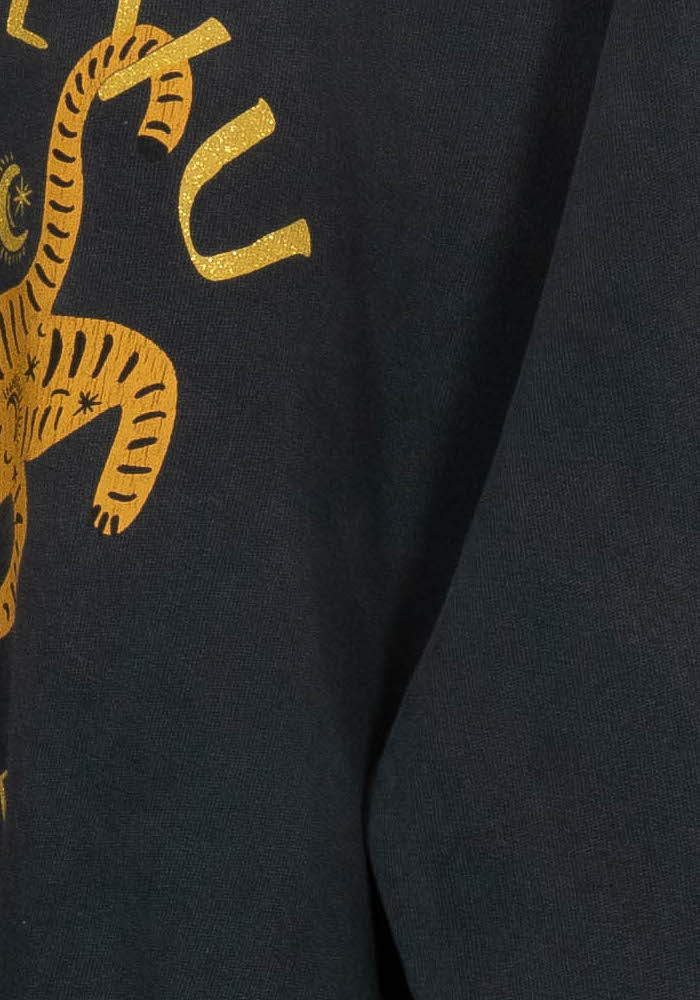 Sweat Noir et Jaune - Taille L/40 de la marque Imprevu | PARAD107330 - Vendu par Paradigme - Image 3