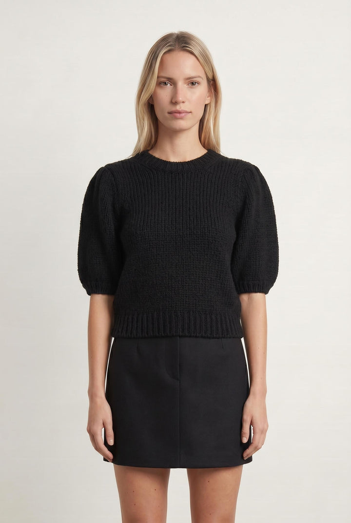 Pull Noir - Taille S/36 de la marque ba&sh | PARAD107337 - Vendu par Paradigme - Image 1