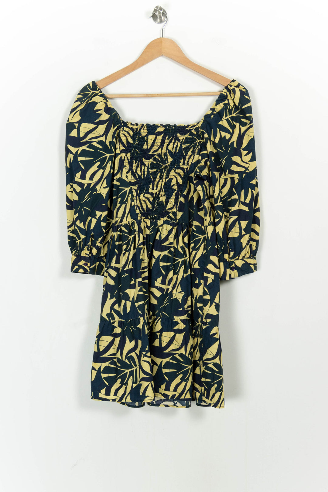 Robe Courte Jaune et Noire - Taille M/38 de la marque ba&sh | PARAD107339 - Vendu par Paradigme - Image 4