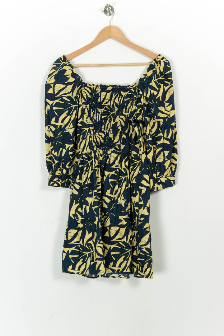 Robe Courte Jaune et Noire - Taille M/38 de la marque ba&sh | PARAD107339 - Vendu par Paradigme - Image 4