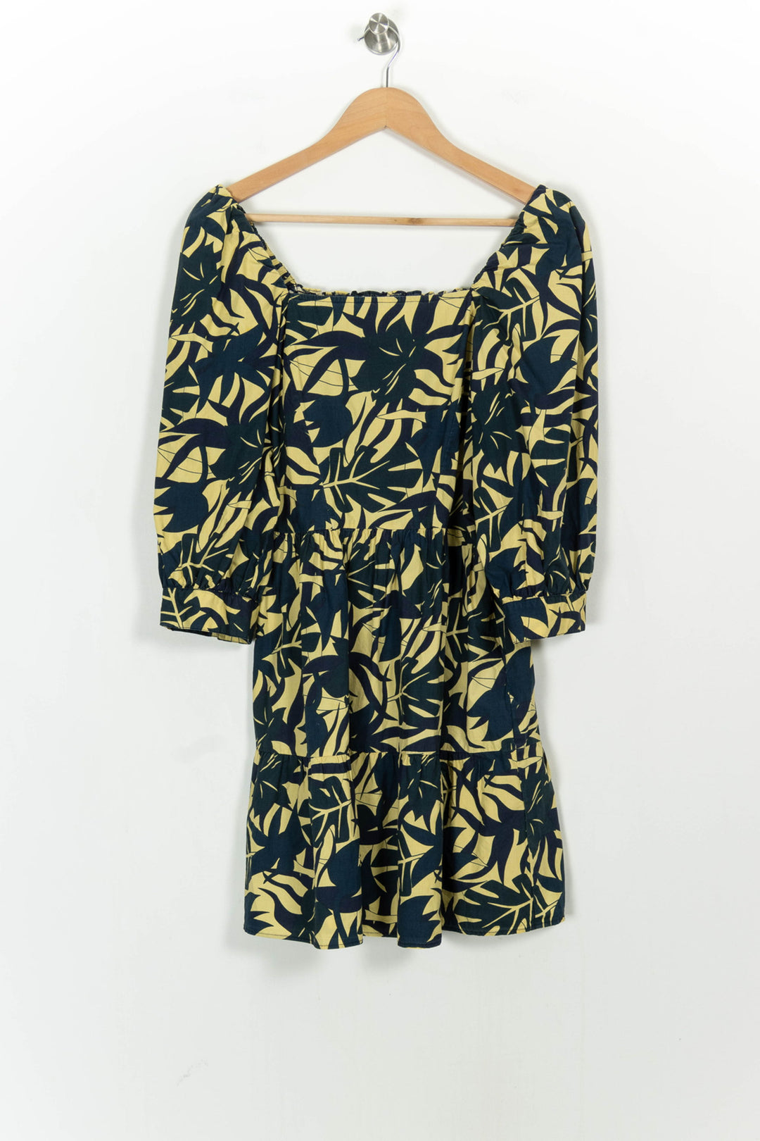 Robe Courte Jaune et Noire - Taille M/38 de la marque ba&sh | PARAD107339 - Vendu par Paradigme - Image 2