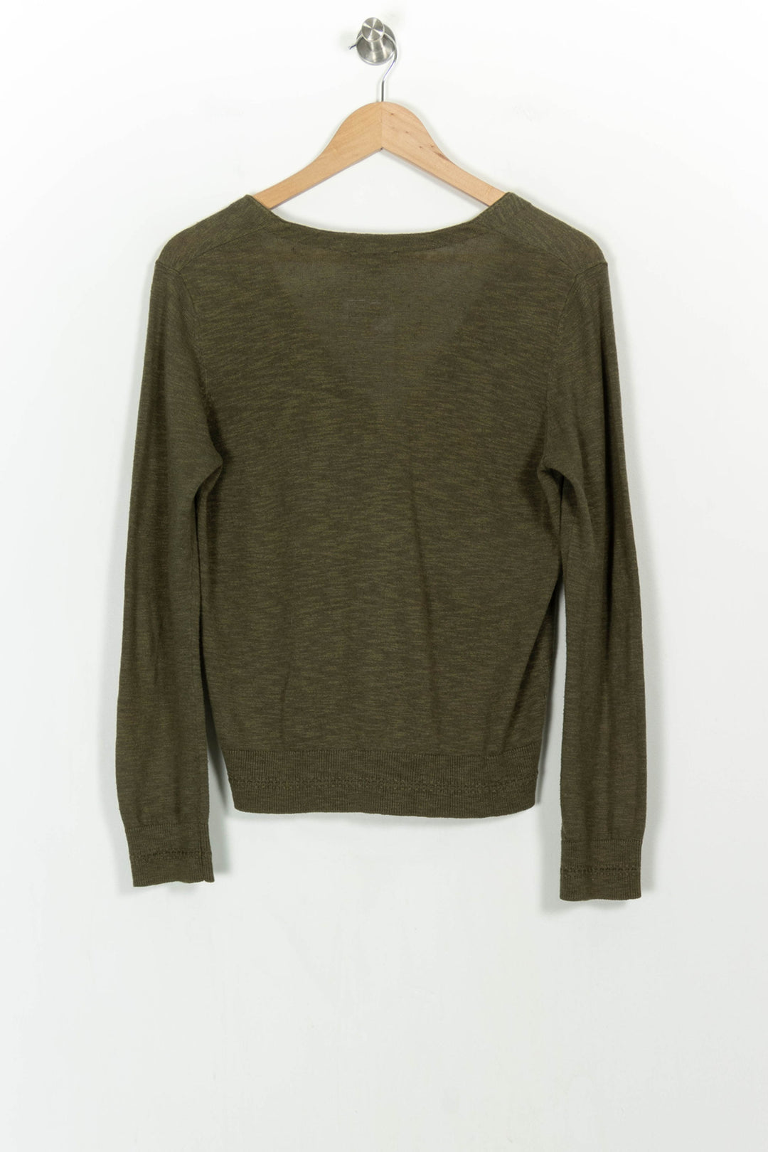 Cardigan Vert - Taille M/38 de la marque Caroll | PARAD107342 - Vendu par Paradigme - Image 4