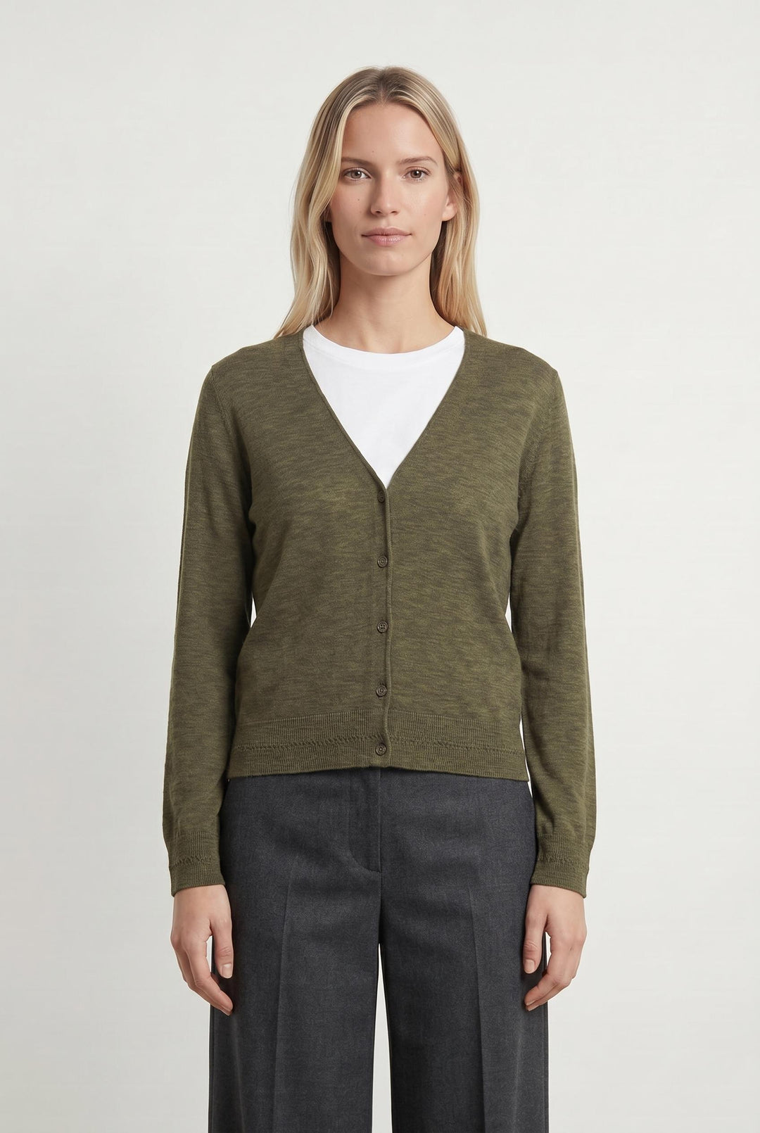 Cardigan Vert - Taille M/38 de la marque Caroll | PARAD107342 - Vendu par Paradigme - Image 1