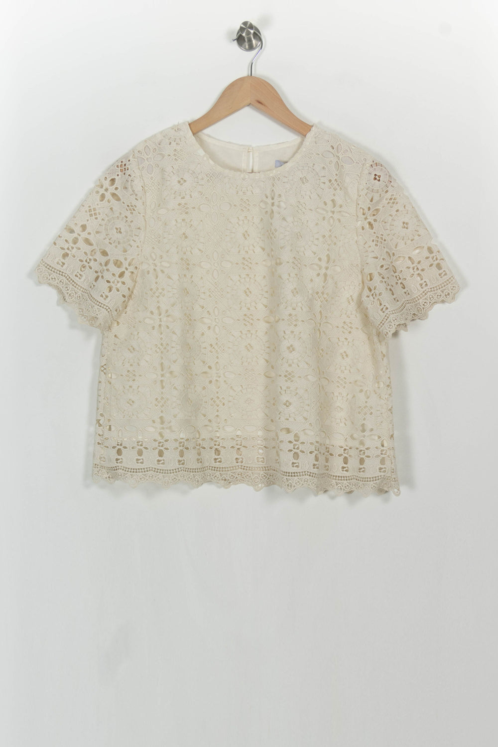 Blouse Blanche - Taille M/38 de la marque La Fée Maraboutée | PARAD107343 - Vendu par Paradigme - Image 2