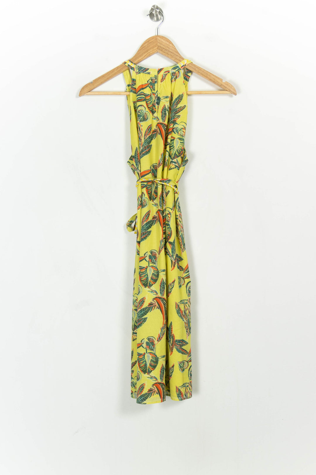 Robe Portefeuille Jaune et Vert - Taille L/40 de la marque One Step | PARAD107344 - Vendu par Paradigme - Image 4