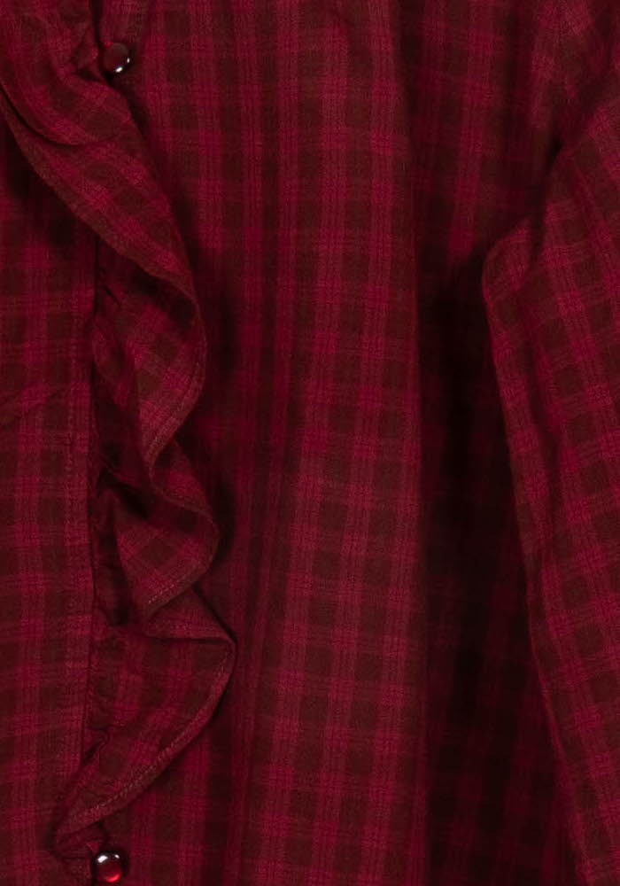 Blouse Bordeaux - Taille S/36 de la marque Des petits hauts | PARAD107345 - Vendu par Paradigme - Image 3