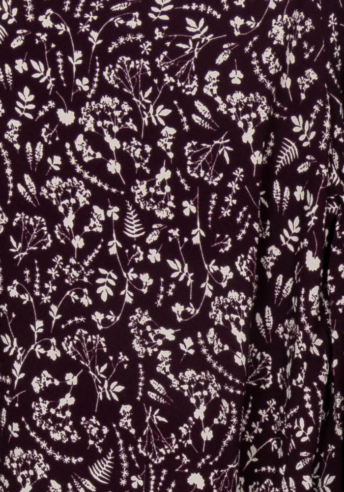 Blouse Fleurie Violette et Blanche - Taille L/40 de la marque Comptoir des Cotonniers | PARAD107347 - Vendu par Paradigme - Image 3