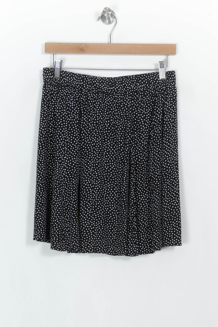 Jupe Plissée Noire et Blanche - Taille M/38 de la marque Comptoir des Cotonniers | PARAD107348 - Vendu par Paradigme - Image 4