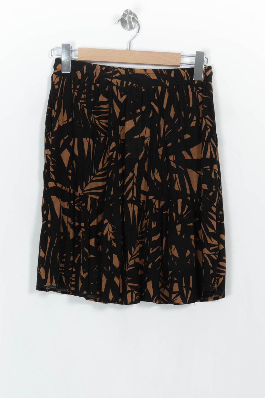 Jupe Noire et Marron - Taille M/38 de la marque La Fée Maraboutée | PARAD107350 - Vendu par Paradigme - Image 4