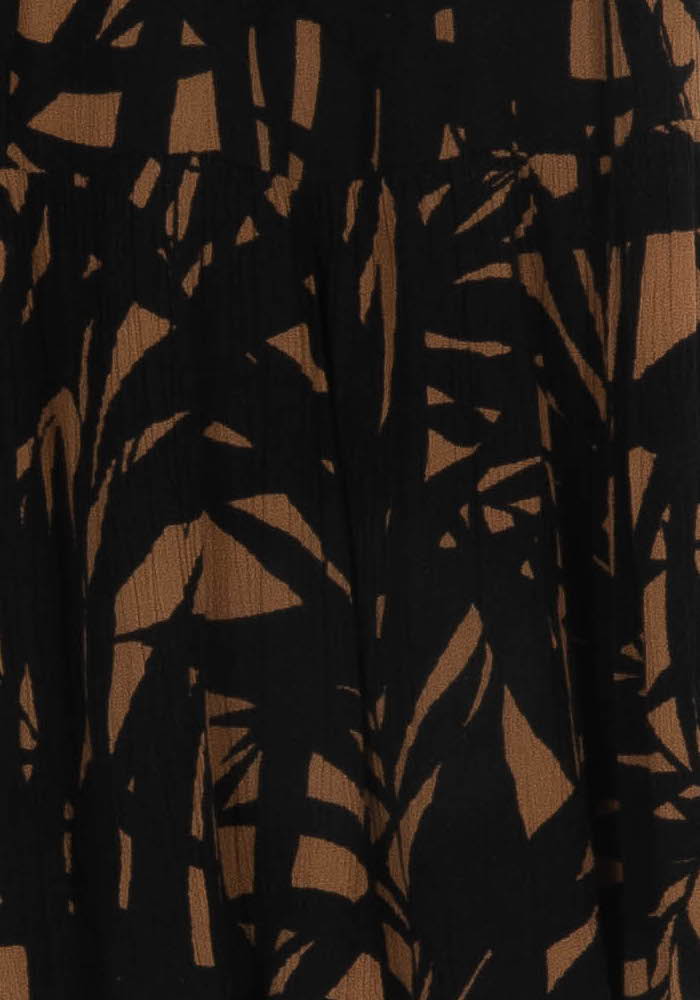 Jupe Noire et Marron - Taille M/38 de la marque La Fée Maraboutée | PARAD107350 - Vendu par Paradigme - Image 3