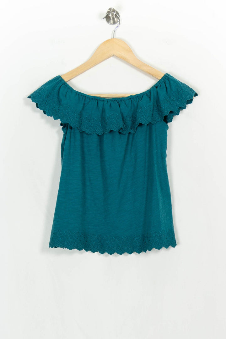 Top Vert - Taille XS/34 de la marque Comptoir des Cotonniers | PARAD107356 - Vendu par Paradigme - Image 4