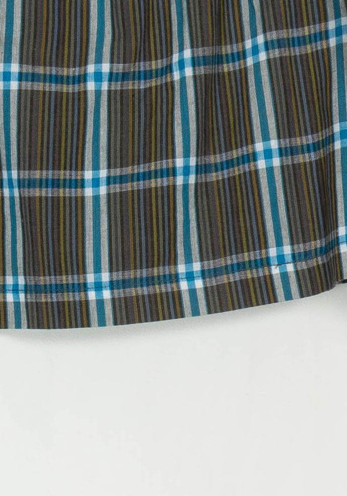 Jupe Plissée Bleue et Marron - Taille XL/42 de la marque Soeur | PARAD107361 - Vendu par Paradigme - Image 3