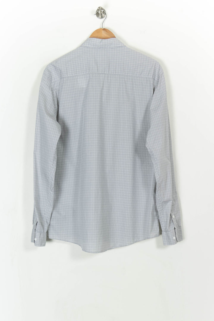 Chemise Grise - Taille L/40 de la marque Ines de la Fressange Paris | PARAD107364 - Vendu par Paradigme - Image 4