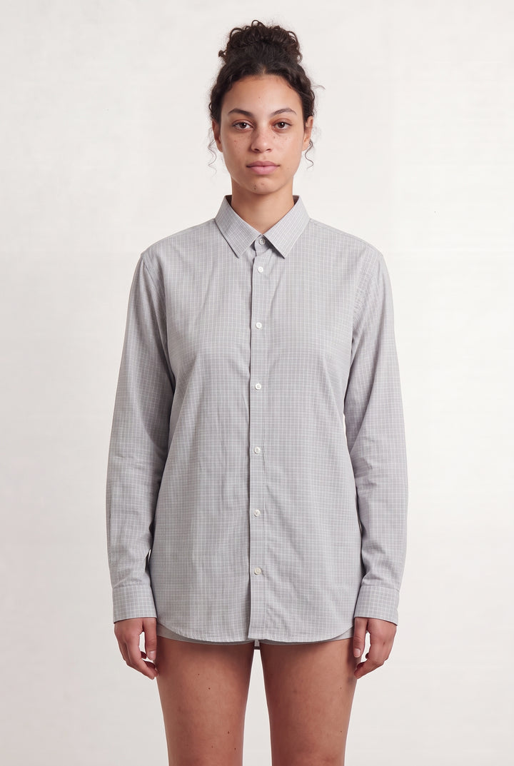 Chemise Grise - Taille L/40 de la marque Ines de la Fressange Paris | PARAD107364 - Vendu par Paradigme - Image 1