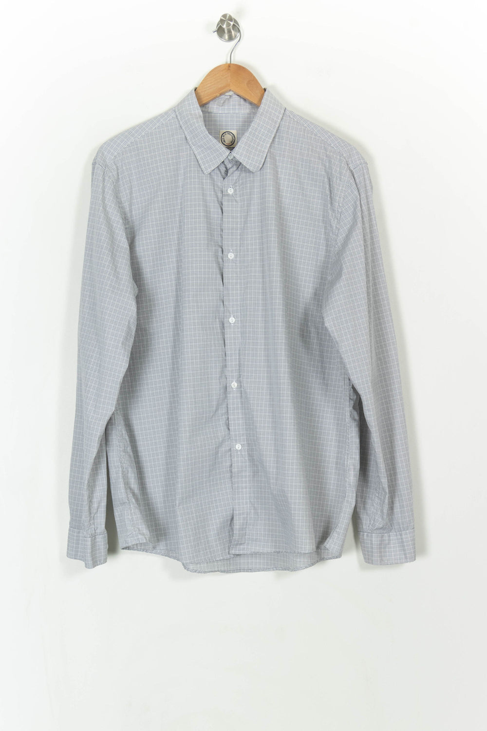 Chemise Grise - Taille L/40 de la marque Ines de la Fressange Paris | PARAD107364 - Vendu par Paradigme - Image 2