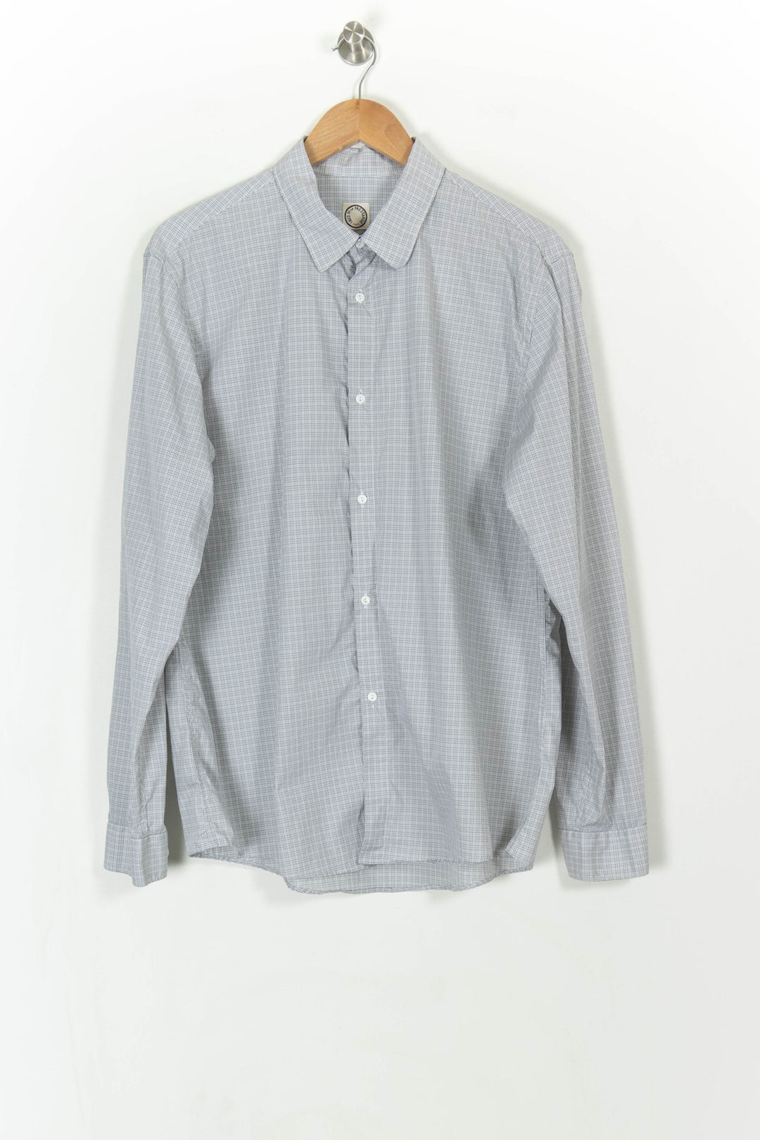 Chemise Grise - Taille L/40 de la marque Ines de la Fressange Paris | PARAD107364 - Vendu par Paradigme - Image 2