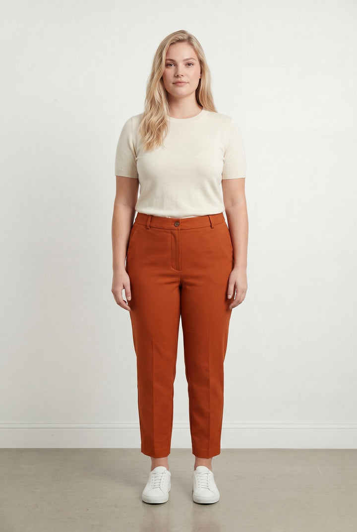 Pantalon Orange - Taille XL/42 de la marque Comptoir des Cotonniers | PARAD107367 - Vendu par Paradigme - Image 1