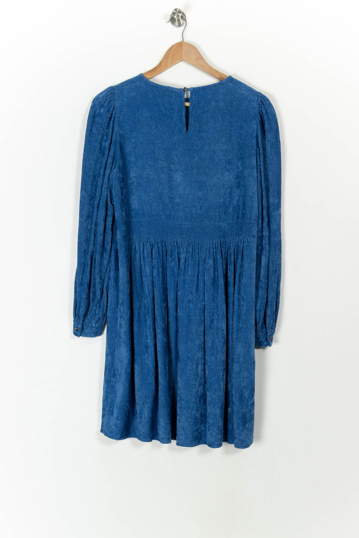 Robe Courte Bleue - Taille S/36 de la marque Isabel Marant | PARAD107369 - Vendu par Paradigme - Image 4