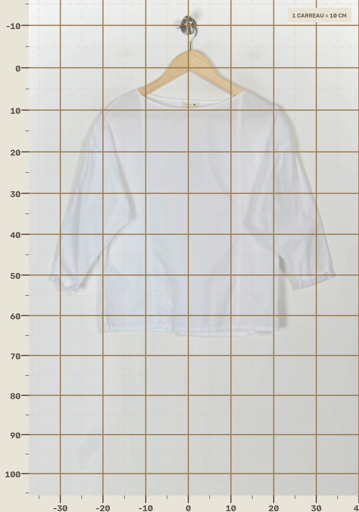Blouse Blanche - Taille XS/34 de la marque Soeur | PARAD107370 - Vendu par Paradigme - Image 4